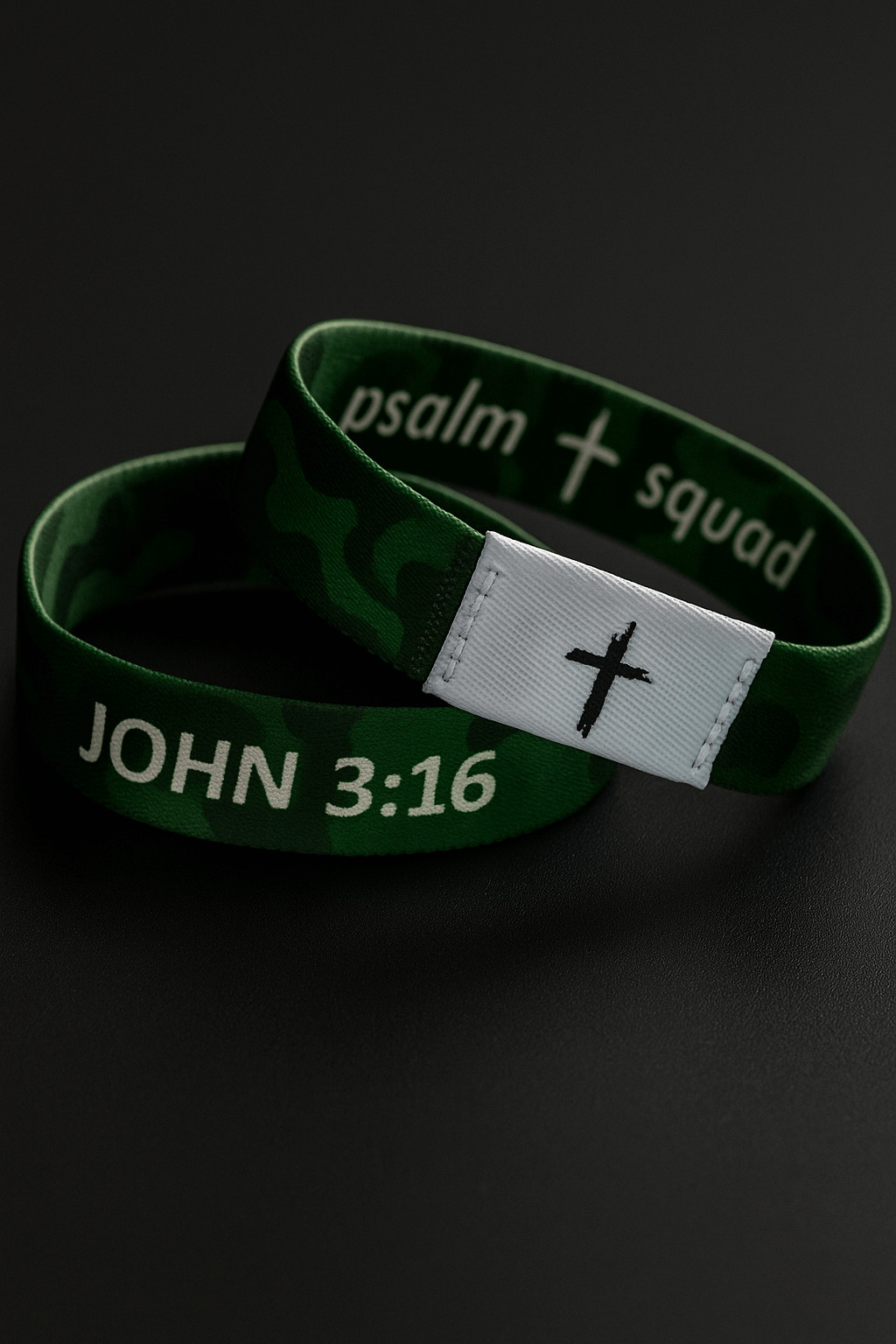 Green Camo NFC PsalmStrap